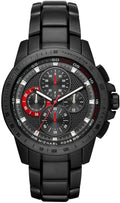  Shop Authentic Michael Kors Ryker Chronograph Black Dial Black Steel Strap Watch For Men - MK8529 - Luxxuri