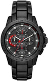  Shop Authentic Michael Kors Ryker Chronograph Black Dial Black Steel Strap Watch For Men - MK8529 - Luxxuri
