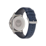  Shop Authentic Emporio Armani Renato White DIal Blue Leather Strap Watch For Men - AR11119 - Luxxuri