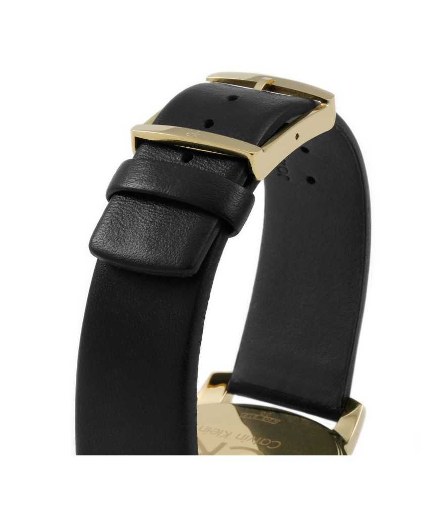  Shop Authentic Calvin Klein City Silver Dial Black Leather Strap Watch For Men - K2G21520 - Luxxuri