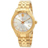  Shop Authentic Versace Hellenyium Analog White Dial Gold Steel Strap Watch for Men - VEVK00720 - Luxxuri