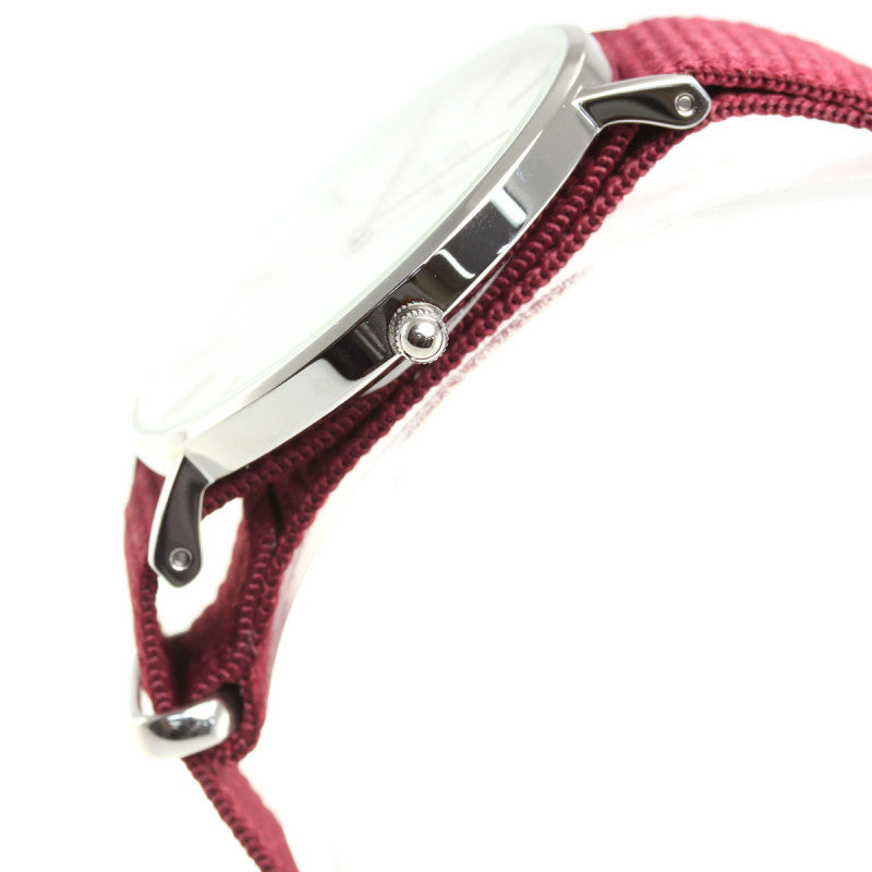  Shop Authentic Daniel Wellington Classic Roselyn White Dial Red NATO Strap Watch For Women - DW00100272 - Luxxuri