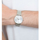  Shop Authentic Armani Exchange Lola Analog Silver Dial Silver Mesh Strap Watch For Women - AX5535 - Luxxuri