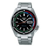  Shop Authentic Seiko 5 Sports SKX Series Regatta Timer Retro Blue Dial Silver Steel Strap Watch For Men - SRPK13K1 - Luxxuri