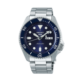  Shop Authentic Seiko 5 Sports Automatic Analog Blue Dial Silver Steel Strap Watch For Men - SRPD51K1 - Luxxuri