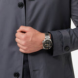  Shop Authentic Seiko 5 Sports Automatic Black Dial Silver Steel Strap Watch For Men - SRPD57K1 - Luxxuri