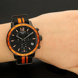  Shop Authentic Tissot T Sport Quickster Chronograph Watch For Men - T095.417.37.057.00 - Luxxuri
