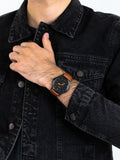  Shop Authentic Fossil The Minimalist Black Dial Brown Leather Strap Watch for Men - FS5305 - Luxxuri