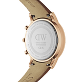  Shop Authentic Daniel Wellington Iconic Chronograph St Mawes Brown Dial Brown Leather Strap Watch For Men - DW00100640 - Luxxuri