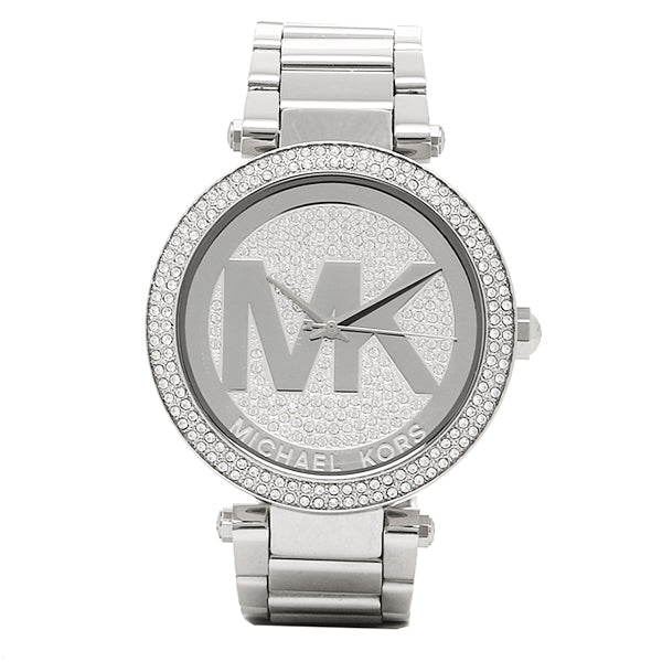  Shop Authentic Michael Kors Parker Silver Dial Silver Steel Strap Watch for Women - MK5925 - Luxxuri