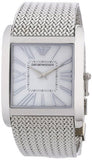  Shop Authentic Emporio Armani Super Slim Quartz White Dial Silver Mesh Bracelet Watch For Women - AR2015 - Luxxuri