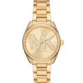  Shop Authentic Michael Kors Janelle Quartz Gold Dial Gold Steel Strap Watch For Women - MK7381 - Luxxuri