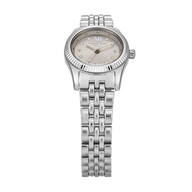  Shop Authentic Michael Kors Lexington Three-Hand Silver Dial Silver Steel Strap Watch for Women - MK4843 - Luxxuri