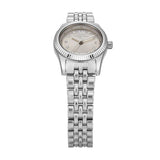  Shop Authentic Michael Kors Lexington Three-Hand Silver Dial Silver Steel Strap Watch for Women - MK4843 - Luxxuri