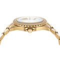  Shop Authentic Michael Kors Everest Three Hand Mother of Pearl White Dial Gold Steel Strap Watch For Women - MK7401 - Luxxuri