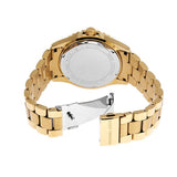  Shop Authentic Michael Kors Everest Three Hand Mother of Pearl White Dial Gold Steel Strap Watch For Women - MK7401 - Luxxuri