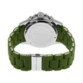  Shop Authentic Michael Kors Everest Chronograph Black Dial Green Silicone Strap Watch For Men - MK8981 - Luxxuri
