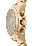  Shop Authentic Michael Kors Bradshaw Chronograph Green Dial Gold Steel Strap Watch For Women - MK7257 - Luxxuri