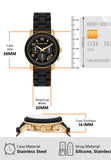  Shop Authentic Michael Kors Runway Chronograph Black Dial Black Silicone Strap Watch For Women - MK7385 - Luxxuri