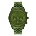  Shop Authentic Michael Kors Lexington Chronograph Green Dial Green Steel Strap Watch For Men - MK8790 - Luxxuri