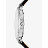  Shop Authentic Michael Kors Portia Quartz White Dial Black Leather Strap Watch For Women - MK2658 - Luxxuri