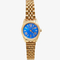  Shop Authentic Michael Kors Lexington Quartz Blue Dial Rose Gold Steel Strap Watch For Women - MK3272 - Luxxuri