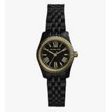  Shop Authentic Michael Kors Lexington Quartz Black Dial Black Steel Strap Watch for Women - MK3299 - Luxxuri