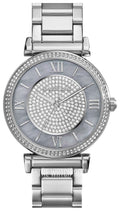  Shop Authentic Michael Kors Caitlin Crystal Dial Silver Steel Strap Watch for Women - MK3331 - Luxxuri