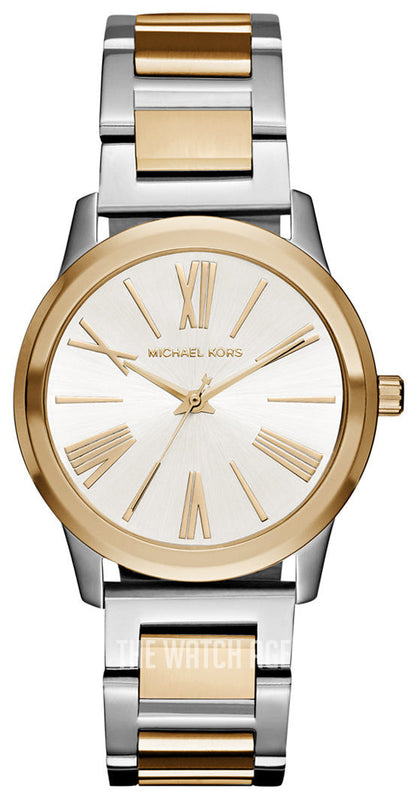  Shop Authentic Michael Kors Hartman Quartz White Dial Two Tone Steel Strap Watch For Women - MK3521 - Luxxuri