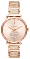  Shop Authentic Michael Kors Portia Quartz Rose Gold Dial Rose Gold Steel Strap Watch For Women - MK3678 - Luxxuri