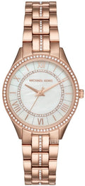  Shop Authentic Michael Kors Lauryn Mother of Pearl Dial Rose Gold Steel Strap Watch for Women - MK3716 - Luxxuri