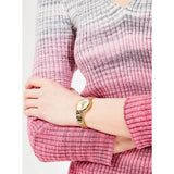  Shop Authentic Michael Kors Portia Quartz Gold Dial Gold Steel Strap Watch For Women - MK3838 - Luxxuri