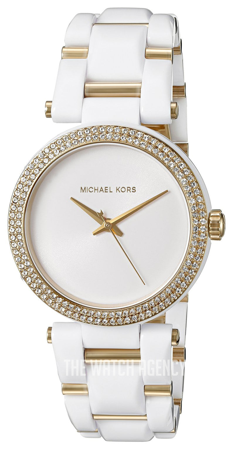  Shop Authentic Michael Kors Delray Rose Gold Dial White Steel Strap Watch for Women - MK4315 - Luxxuri