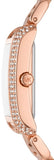  Shop Authentic Michael Kors Emery Three-Hand Crystals Silver Dial Rose Gold Steel Strap Watch for Women - MK4641 - Luxxuri