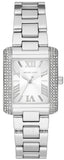  Shop Authentic Michael Kors Emery Three-Hand Crystals White Dial Silver Steel Strap Watch for Women - MK4642 - Luxxuri