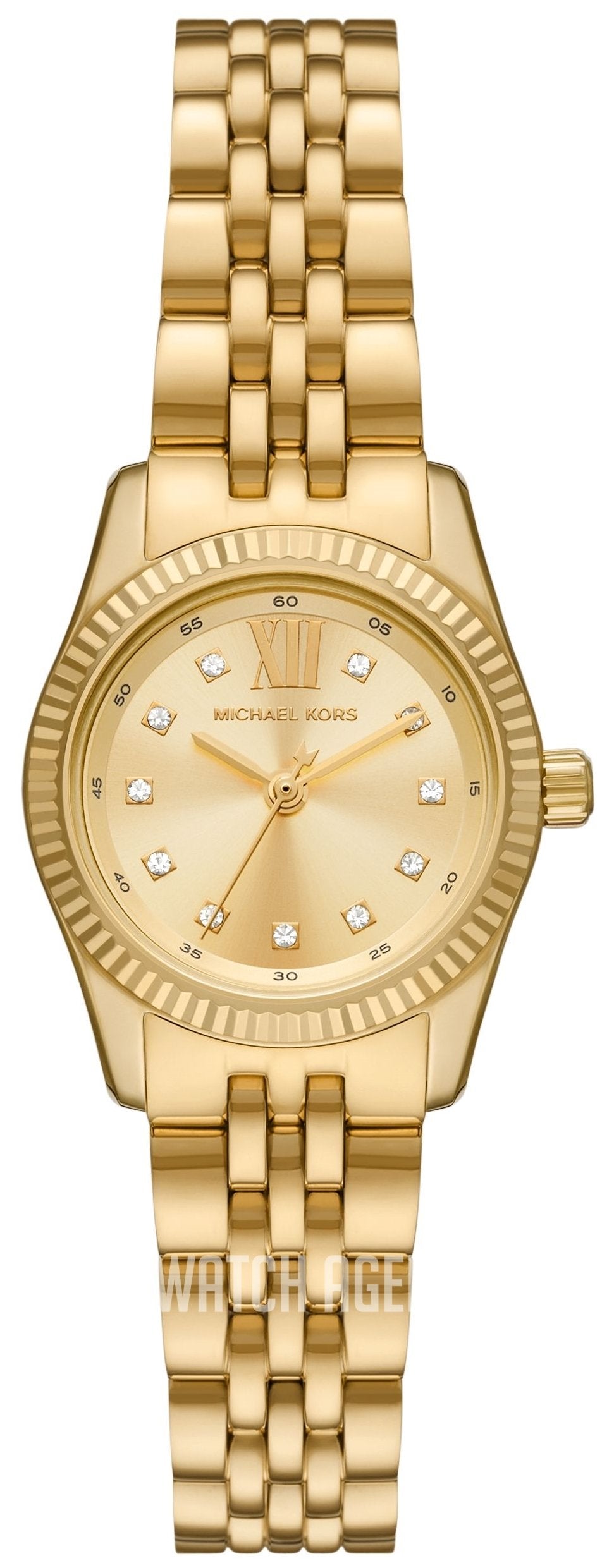 Shop Authentic Michael Kors Lexington Analog Gold Dial Gold Steel Strap Watch for Women - MK4741 - Luxxuri