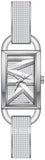  Shop Authentic Michael Kors Empire Three-Hand Silver Dial Silver Steel Strap Watch for Women - MK4841 - Luxxuri