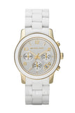  Shop Authentic Michael Kors Runway White Dial White Steel Strap Watch for Women - MK5145 - Luxxuri