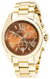  Shop Authentic Michael Kors Bradshaw Brown Dial Gold Steel Strap Watch for Women - MK5502 - Luxxuri