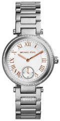  Shop Authentic Michael Kors Skylar Quartz White Dial Silver Steel Strap Watch For Women - MK5970 - Luxxuri