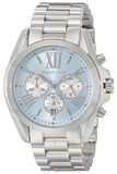  Shop Authentic Michael Kors Bradshaw Chronograph Blue Dial Silver Steel Strap Watch For Women - MK6099 - Luxxuri
