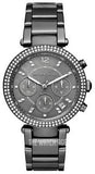  Shop Authentic Michael Kors Parker Chronograph Grey Dial Grey Steel Strap Watch For Women - MK6265 - Luxxuri
