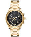  Shop Authentic Michael Kors Blair Quartz Black Dial Gold Steel Strap Watch For Women - MK6497 - Luxxuri