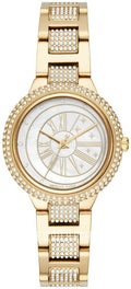  Shop Authentic Michael Kors Taryn Mother of Pearl Dial Gold Steel Strap Watch For Women - MK6567 - Luxxuri
