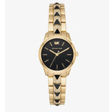  Shop Authentic Michael Kors Runway Mercer Quartz Black Dial Two Tone Steel Strap Watch For Women - MK6672 - Luxxuri