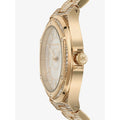  Shop Authentic Michael Kors Lennox Three Hand Crystals White Dial Gold Steel Strap Watch For Women - MK6991 - Luxxuri