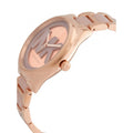  Shop Authentic Michael Kors Janelle Three Hand Rose Gold Dial Two Tone Steel Strap Watch For Women - MK7135 - Luxxuri