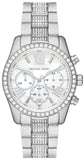  Shop Authentic Michael Kors Lexington Chronograph White Dial Silver Steel Strap Watch For Women - MK7243 - Luxxuri
