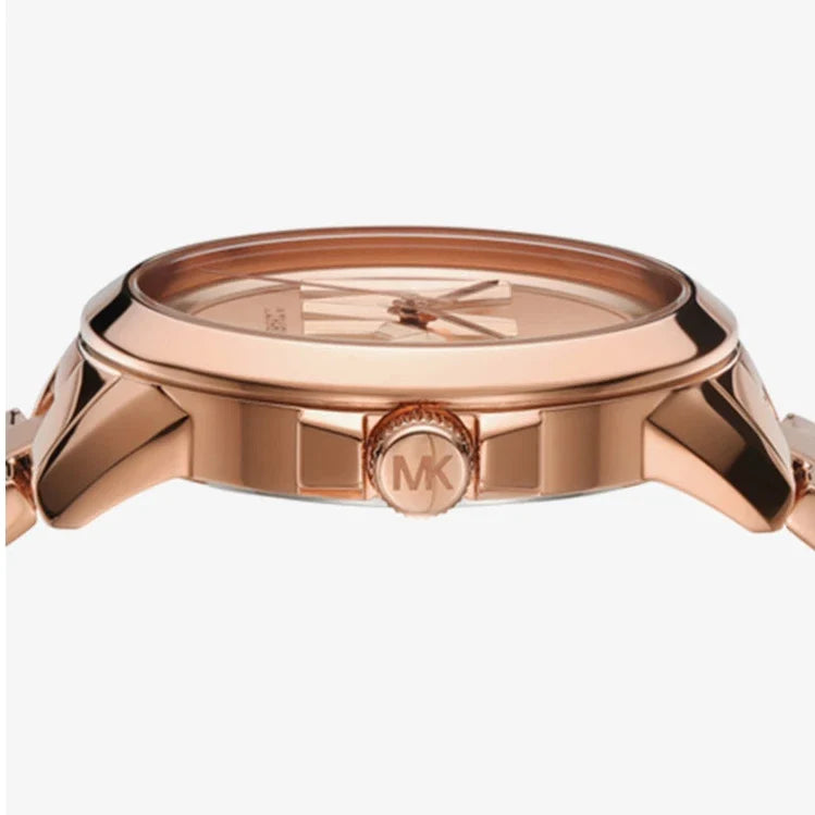  Shop Authentic Michael Kors Brynn Analog Rose Gold Dial Rose Gold Steel Strap Watch For Women - MK7318 - Luxxuri
