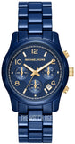  Shop Authentic Michael Kors Runway Analog Blue Dial Blue Steel Strap Watch for Women - MK7332 - Luxxuri
